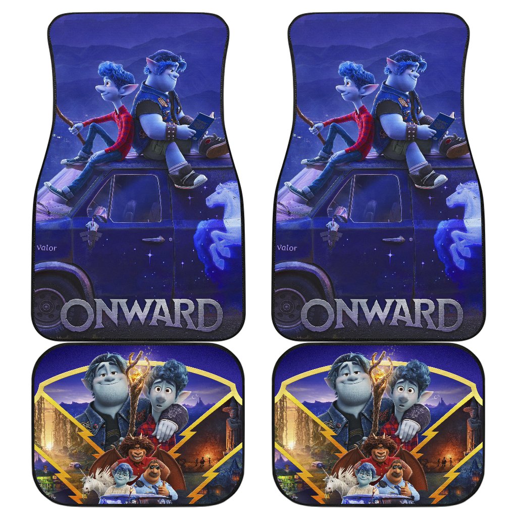 Onward Car Floor Mats Disney Movie Fan Gift H040220 Onward Car Floor Mats Disney Movie Fan Gift H040220