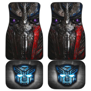 Optimus Prime Face Transformers Car Floor Mats 191029