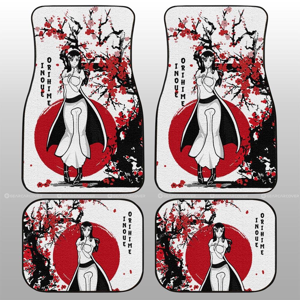 Orihime-Inoue-Car-Floor-Mats-Custom-Japan-Style-Anime-Bleach-Car-Interior-Accessories-1