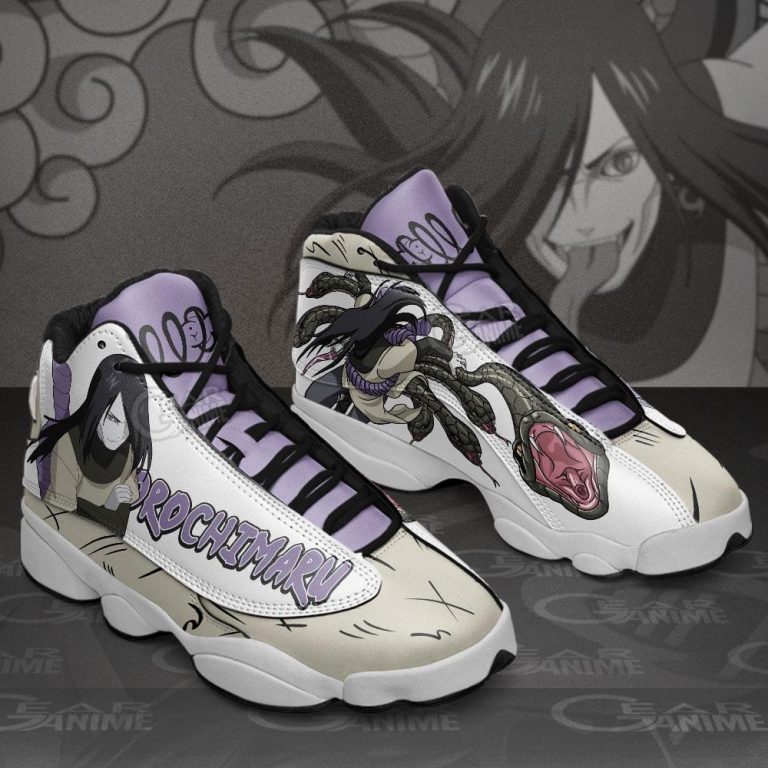 Orochimaru-Naruto-Anime-Air-Jordan-13-Shoes-1