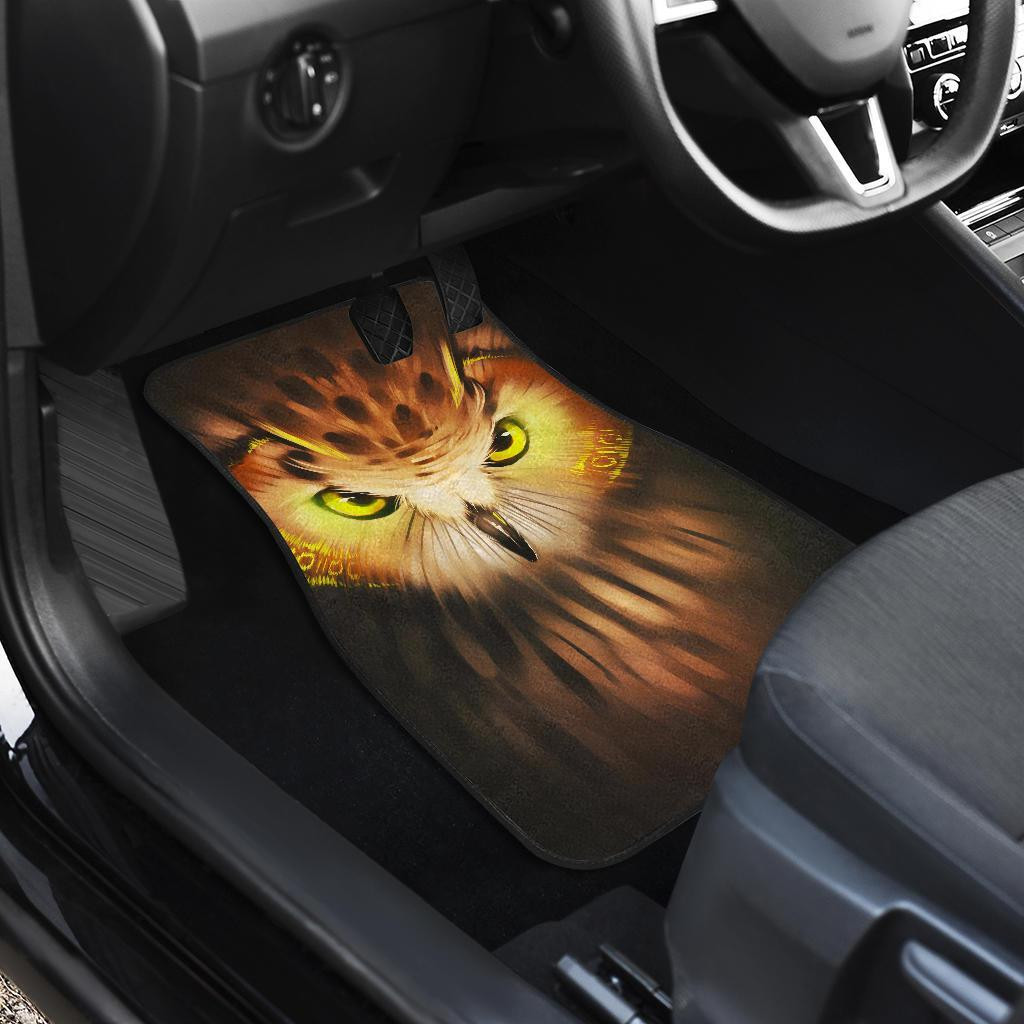 Owl-Angry-Face-Wild-Animal-Car-Floor-Mats-191029-2