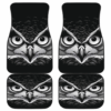 Owl Black Wild Animal Car Floor Mats 191029