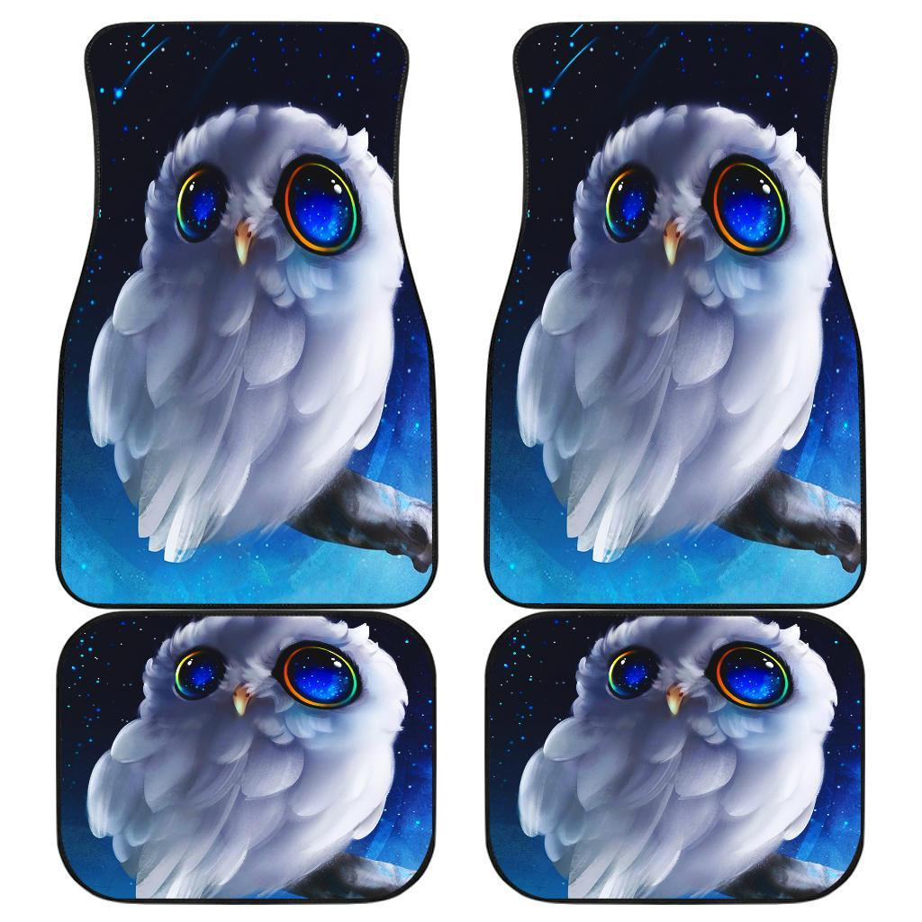 Owl Cute Eyes Wild Animal Car Floor Mats 191029 Owl Cute Eyes Wild Animal Car Floor Mats 191029