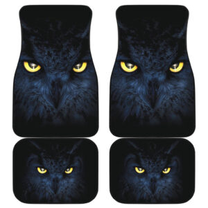 Owl Eyes Night Car Floor Mats Amazing Gift Ideas H200218