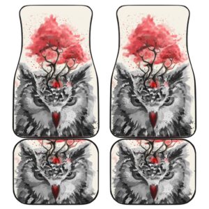 Owl Front And Back Car Mats 7