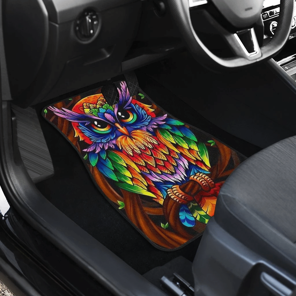 Owl-God-Egypt-Colorfull-Car-Floor-Mats-191029-1