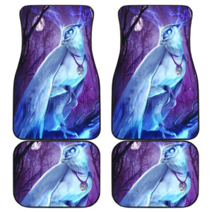 Owl God of Silence Death Car Floor Mats 191029