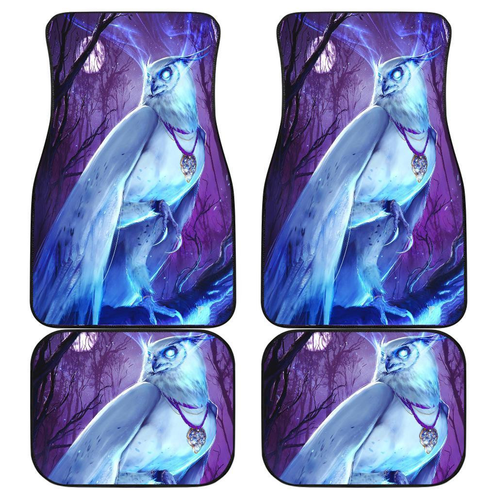 Owl God of Silence Death Car Floor Mats 191029 Owl God of Silence Death Car Floor Mats 191029