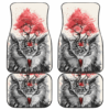 Owl Hungry Face Wild Animal Art Car Floor Mats 191029