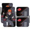 Pain Akatsuki Car Floor Mats Custom Naruto Anime Car Accessories