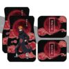 Pain Akatsuki Car Floor Mats Custom Naruto Anime Custom Car Accessories