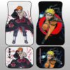 Pain And Naruto Car Floor Mats Custom Gifts For Naruto Anime Fans