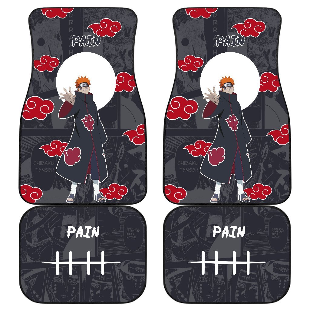 Pain Naruto Akatsuki Members Car Floor Mats For Fan Anime Pain Naruto Akatsuki Members Car Floor Mats For Fan Anime