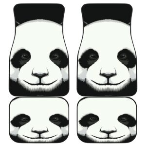 Panda 3d Front And Back Car Mats