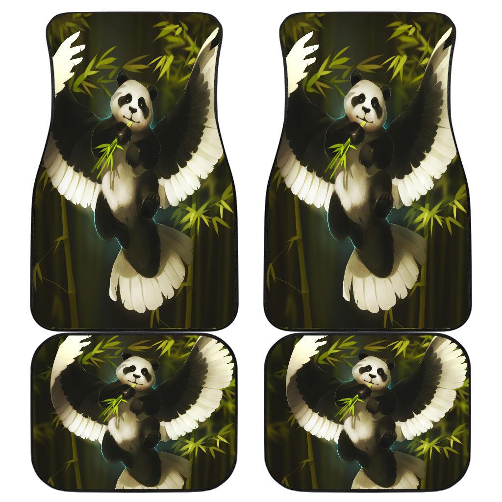 Panda Bird Front And Back Car Mats Panda Bird Front And Back Car Mats