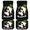 Panda Front And Back Car Mats 1