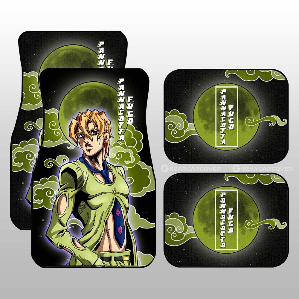 Pannacotta Fugo Car Floor Mats Custom JoJo’s Bizarre Adventure Anime Gifts For Fan Pannacotta Fugo Car Floor Mats Custom JoJo’s Bizarre Adventure Anime Gifts For Fan