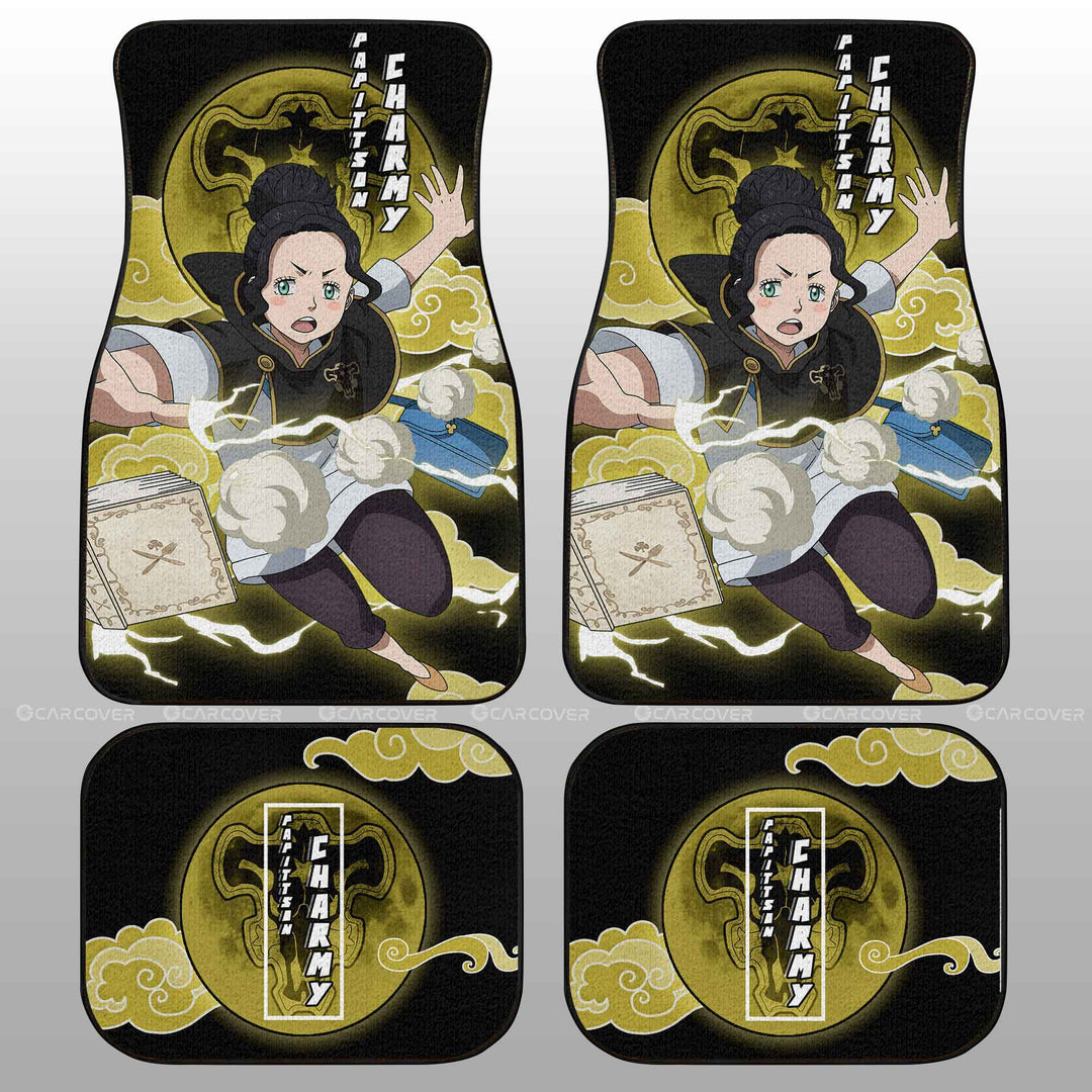 Papittson-Charmy-Car-Floor-Mats-Custom-Black-Clover-Anime-Car-Accessories-1