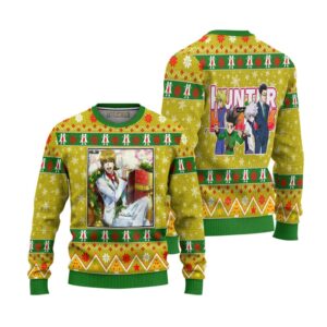 Pariston Hill Anime Ugly Christmas Sweater Hunter x Hunter Xmas Gift