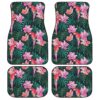 Parrot Car Floor Mats Hawaiian Tropical Car Accessories