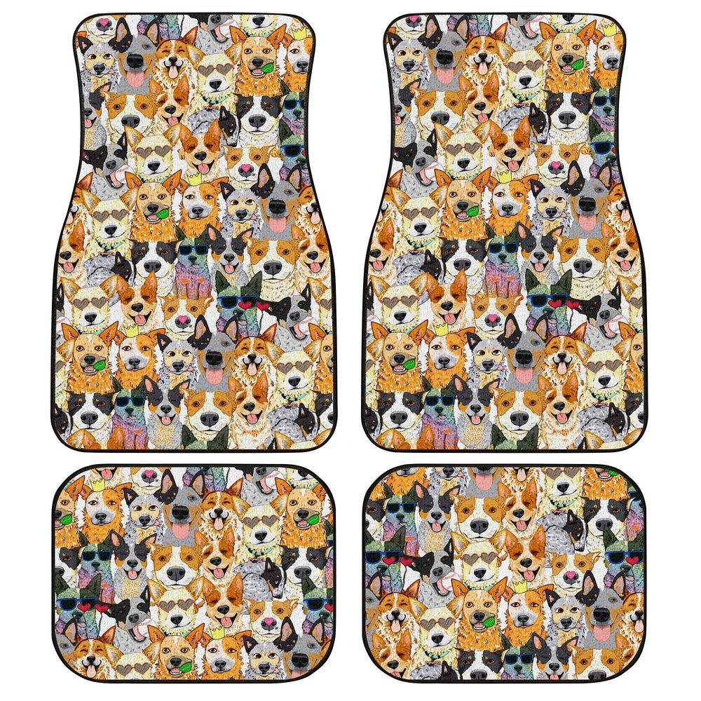 Pattern Dog Face Car Floor Mats Custom Dog Car Accessories Pattern Dog Face Car Floor Mats Custom Dog Car Accessories