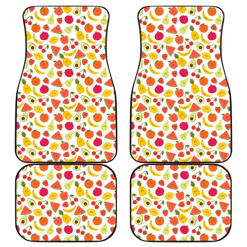 Pattern Fruits Cute Car Floor Mats Amazing Gift H040220 Pattern Fruits Cute Car Floor Mats Amazing Gift H040220