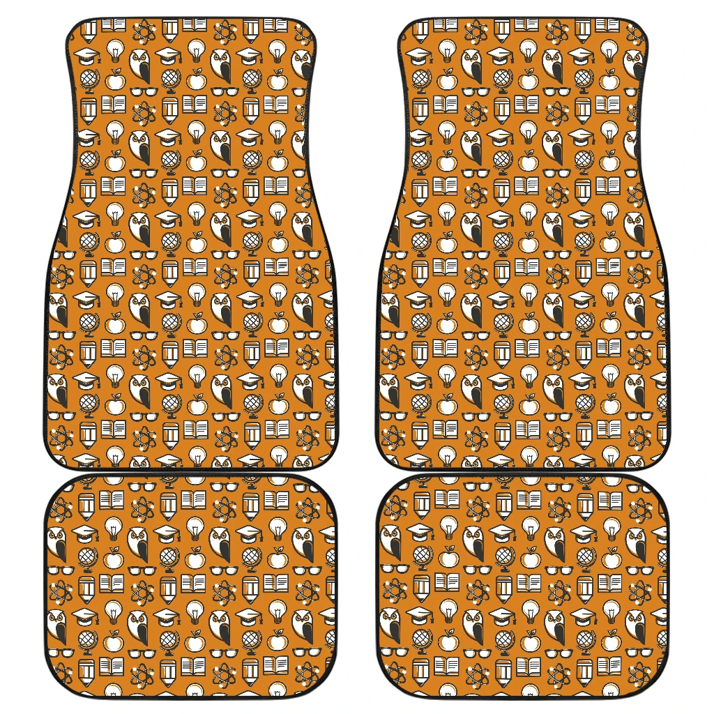 Pattern Love Book Car Floor Mats Amazing Gift H040220 Pattern Love Book Car Floor Mats Amazing Gift H040220
