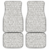 Pattern Owl Doodle Car Floor Mats Amazing Gift H040220