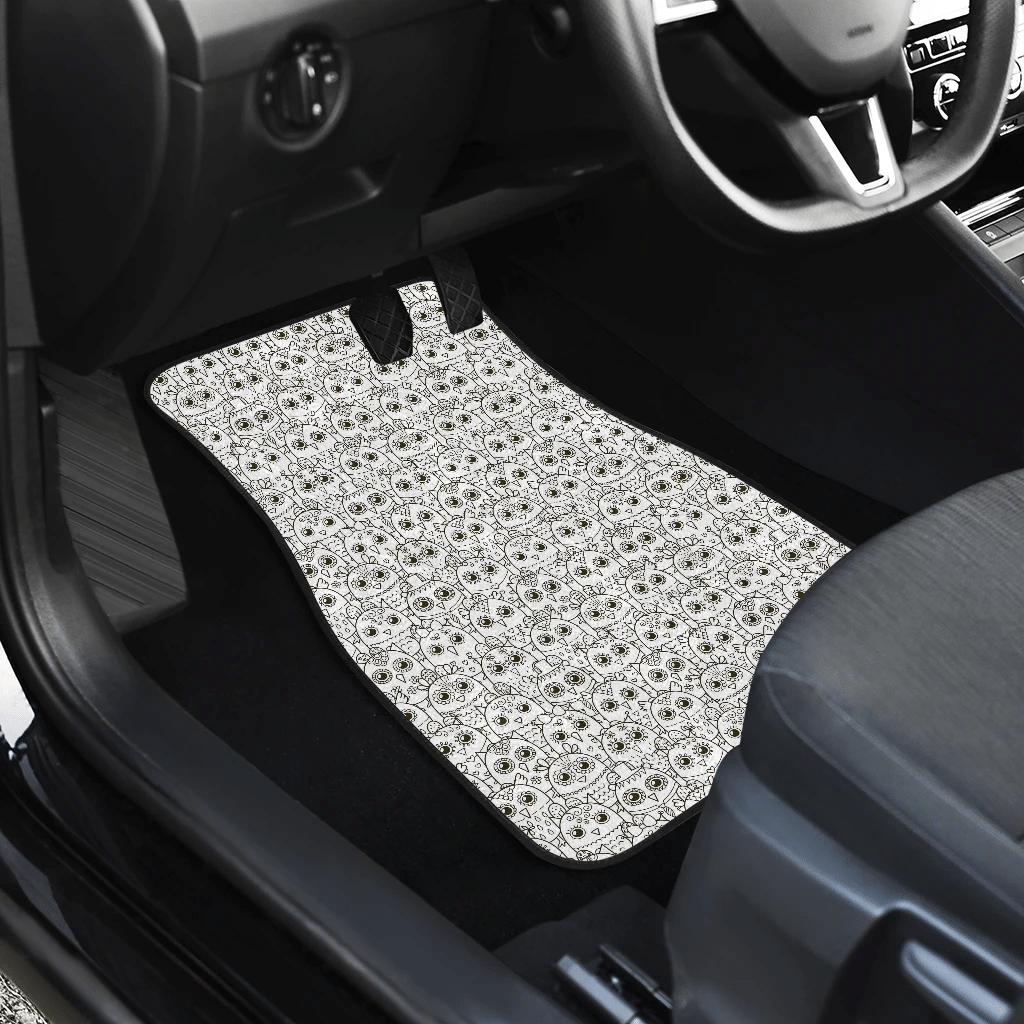Pattern-Owl-Doodle-Car-Floor-Mats-Amazing-Gift-H040220-2