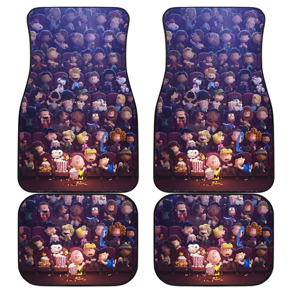 Peanuts Front And Back Car Mats Peanuts Front And Back Car Mats