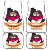 Penguin Couple Front And Back Car Mats