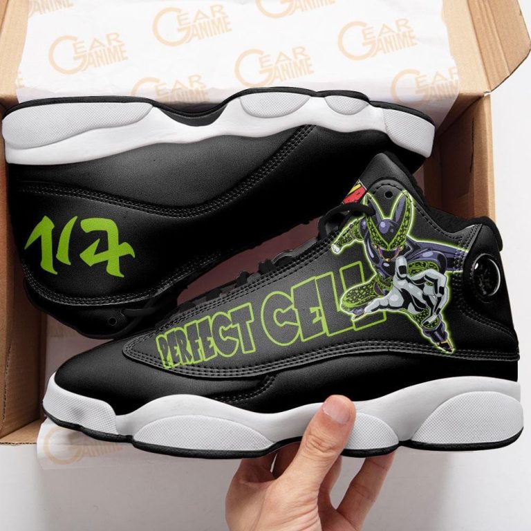 Perfect-Cell-Anime-Dragon-Ball-Air-Jordan-13-Shoes-2