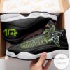 Perfect Cell Sneakers Custom Anime Dragon Ball Air Jordan 13 Shoes