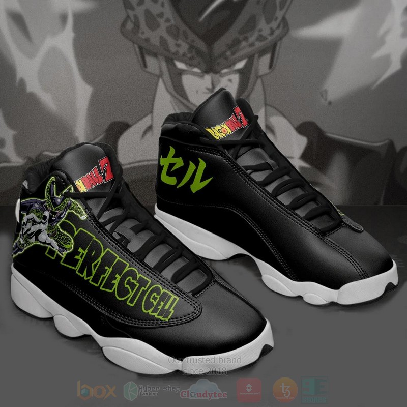 Perfect Cell Sneakers Dragon Ball Z Anime Air Jordan 13 Shoes Perfect Cell Sneakers Dragon Ball Z Anime Air Jordan 13 Shoes