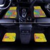 Periodic Table Car Floor Mats Custom Funny Car Accessories