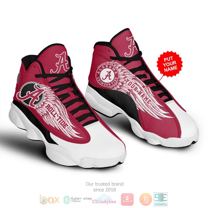 Personalized Alabama Crimson Tide Ncaa Team Custom Air Jordan 13 Shoes Personalized Alabama Crimson Tide Ncaa Team Custom Air Jordan 13 Shoes