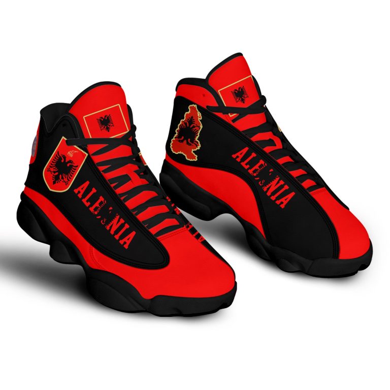 Personalized-Albania-Air-Jordan-13-Sneaker-Shoes-2