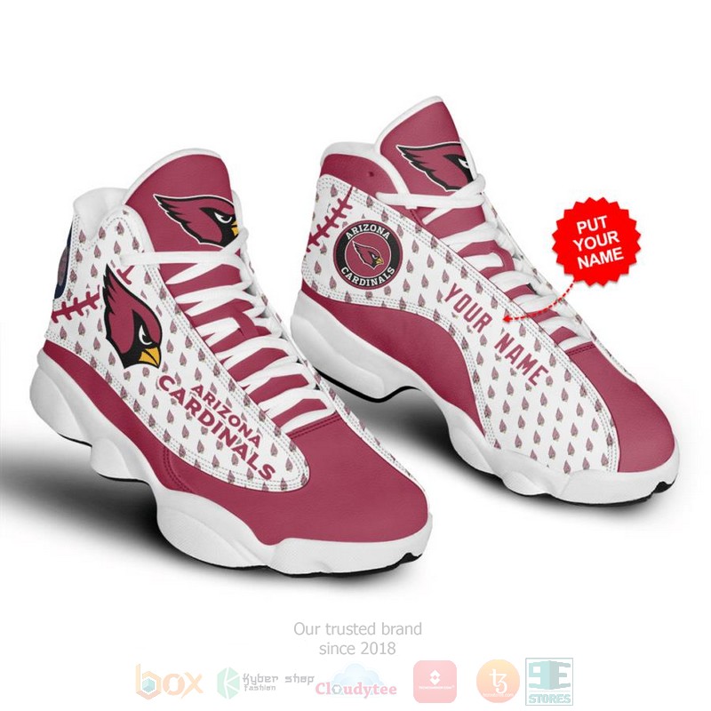 Personalized Arizona Cardinals Nfl Custom Air Jordan 13 Shoes Personalized Arizona Cardinals Nfl Custom Air Jordan 13 Shoes