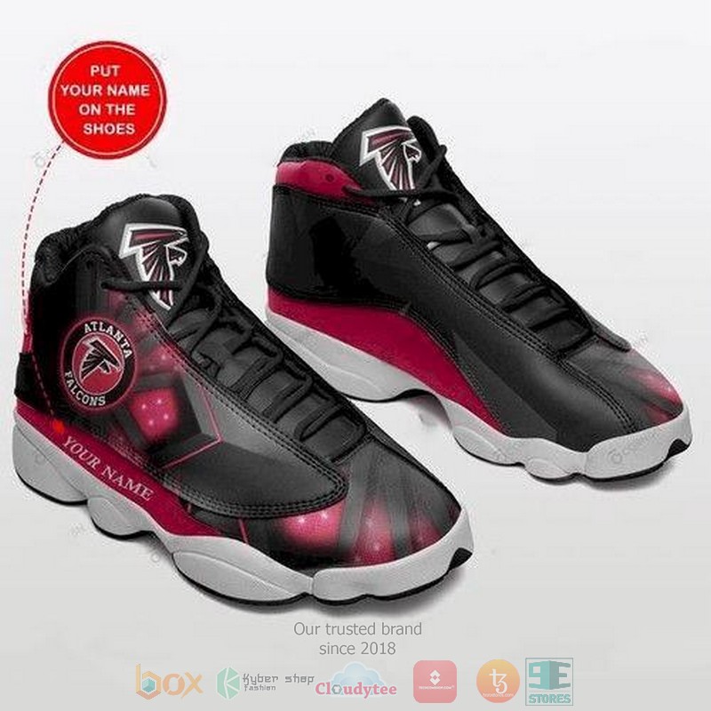 Personalized Atlanta Falcons Nfl Logo Custom Air Jordan 13 Shoes Personalized Atlanta Falcons Nfl Logo Custom Air Jordan 13 Shoes