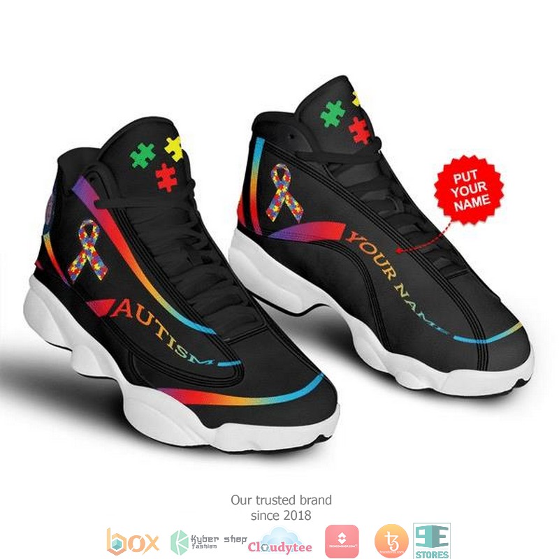 Personalized Autism Awareness Air Jordan 13 Sneaker Shoes Personalized Autism Awareness Air Jordan 13 Sneaker Shoes