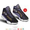 Personalized Baltimore Ravens Nfl Galaxy Air Jordan 13 Sneaker Shoes
