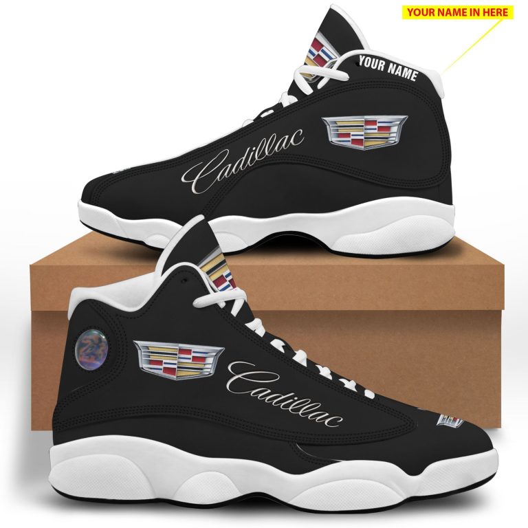 Personalized-Cadillac-Black-Custom-Air-Jordan-13-Shoes-3
