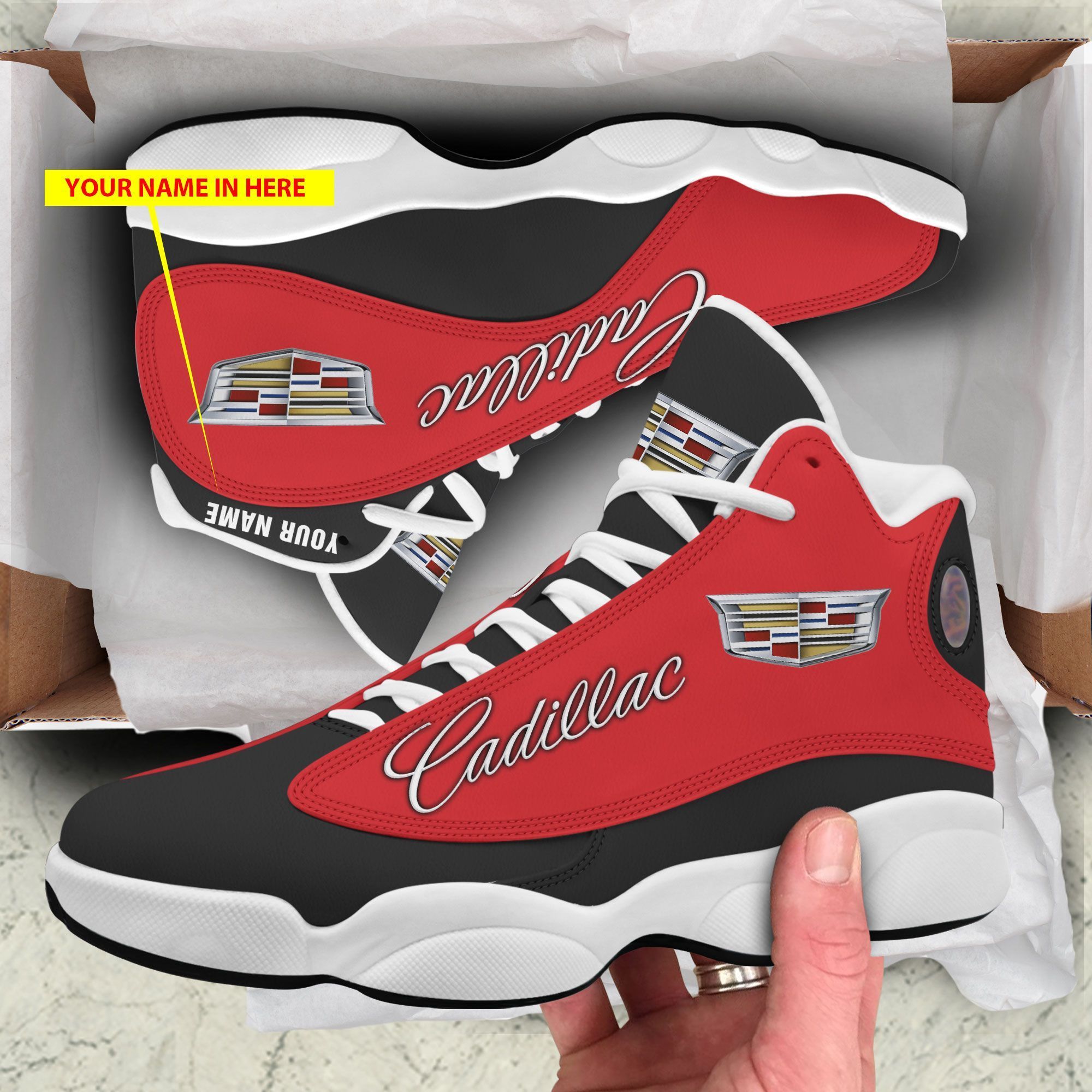 Personalized Cadillac Custom Air Jordan 13 Shoes Personalized Cadillac Custom Air Jordan 13 Shoes