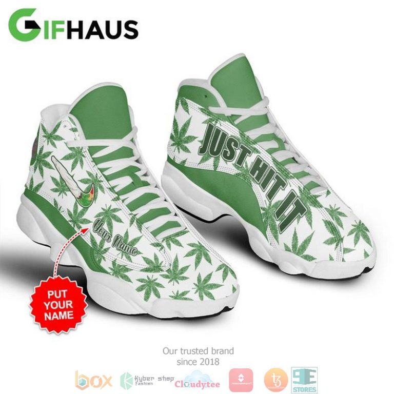 Personalized-Cannabis-Nike-Just-Hit-It-Air-Jordan-13-Sneaker-Shoes-1