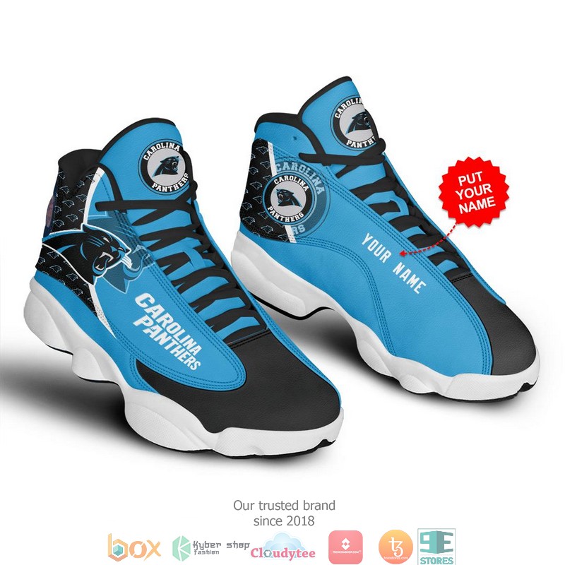 Personalized Carolina Panthers Nfl 3 Football Air Jordan 13 Sneaker Shoes Personalized Carolina Panthers Nfl 3 Football Air Jordan 13 Sneaker Shoes