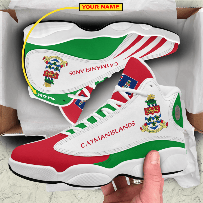 Personalized-Cayman-Islands-Custom-Air-Jordan-13-Shoes-2