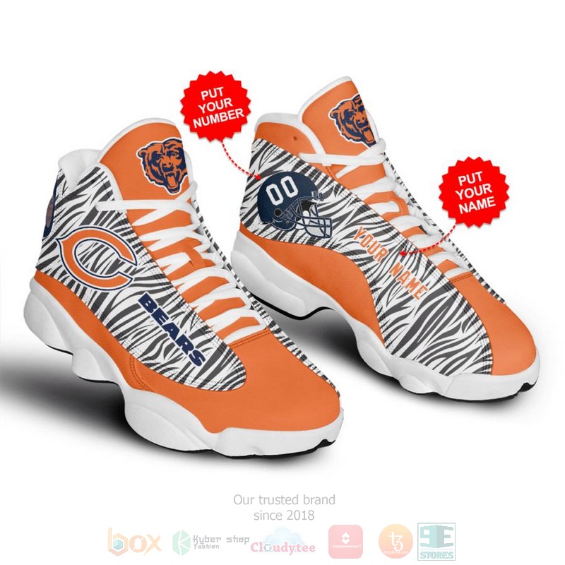 Personalized Chicago Bears Nfl Custom Air Jordan 13 Shoes Personalized Chicago Bears Nfl Custom Air Jordan 13 Shoes