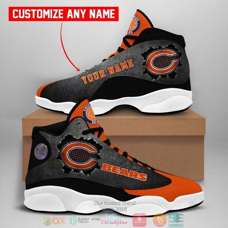 Personalized Chicago Bears Nfl Football Team Air Jordan 13 Sneaker Shoes Personalized Chicago Bears Nfl Football Team Air Jordan 13 Sneaker Shoes