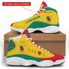 Personalized Coat Of Arms Of Cameroon Custom Air Jordan 13 Shoes