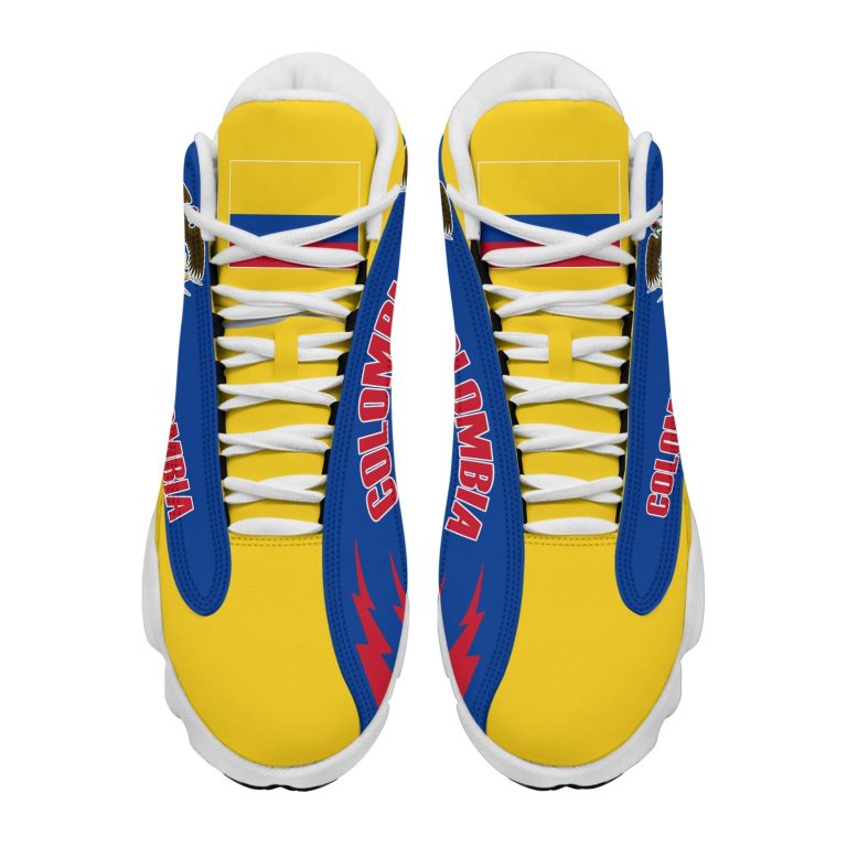 Personalized-Coat-Of-Arms-Of-Colombia-Custom-Air-Jordan-13-Shoes-2